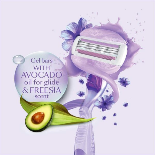 Gillette Venus Breeze Hair Removal Razor Refills With Avocado For Woman 2 Pc - Image 7