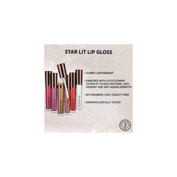Colorbar Starlit Lip Gloss No.005 Shimmy 6Ml - Image 5