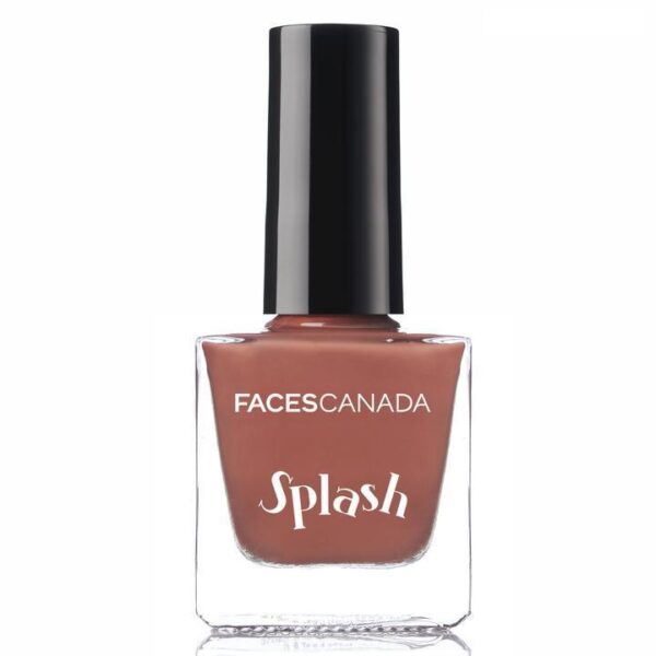 Faces Canada Splash Glossy Nail Enamel Plum 207 8Ml
