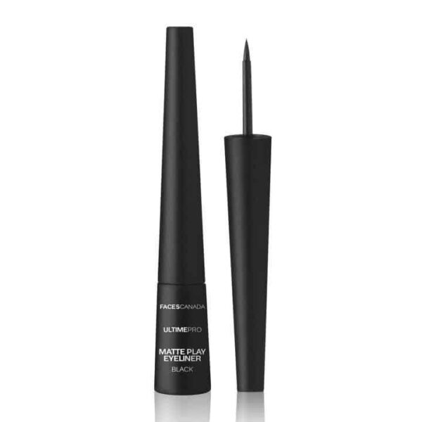 Faces Canada Ultime Pro Matte Play Eyeliner Black 01 2.5Ml