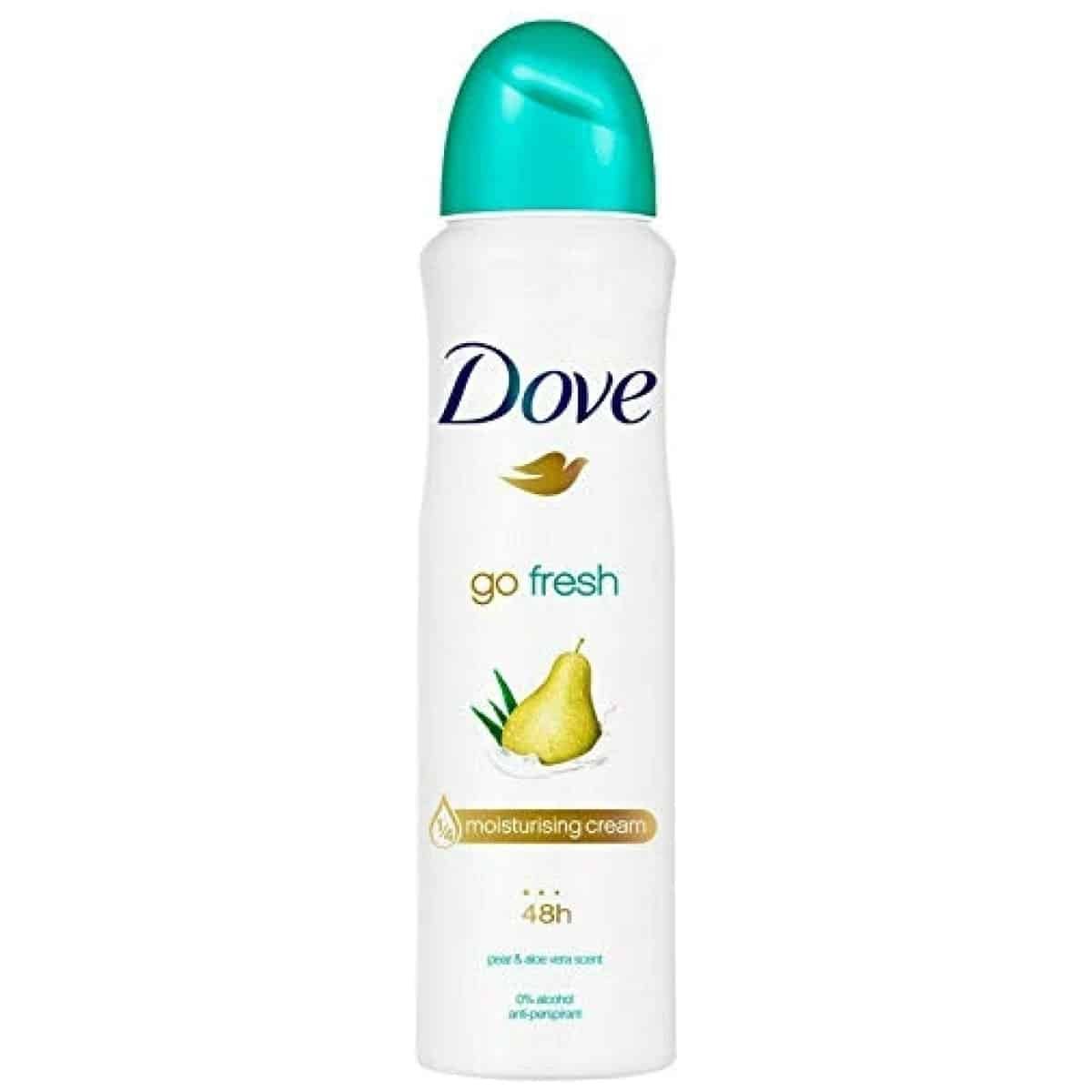 Dove Go Fresh Pear And Aloe Vera Deodorant Spray 250ml