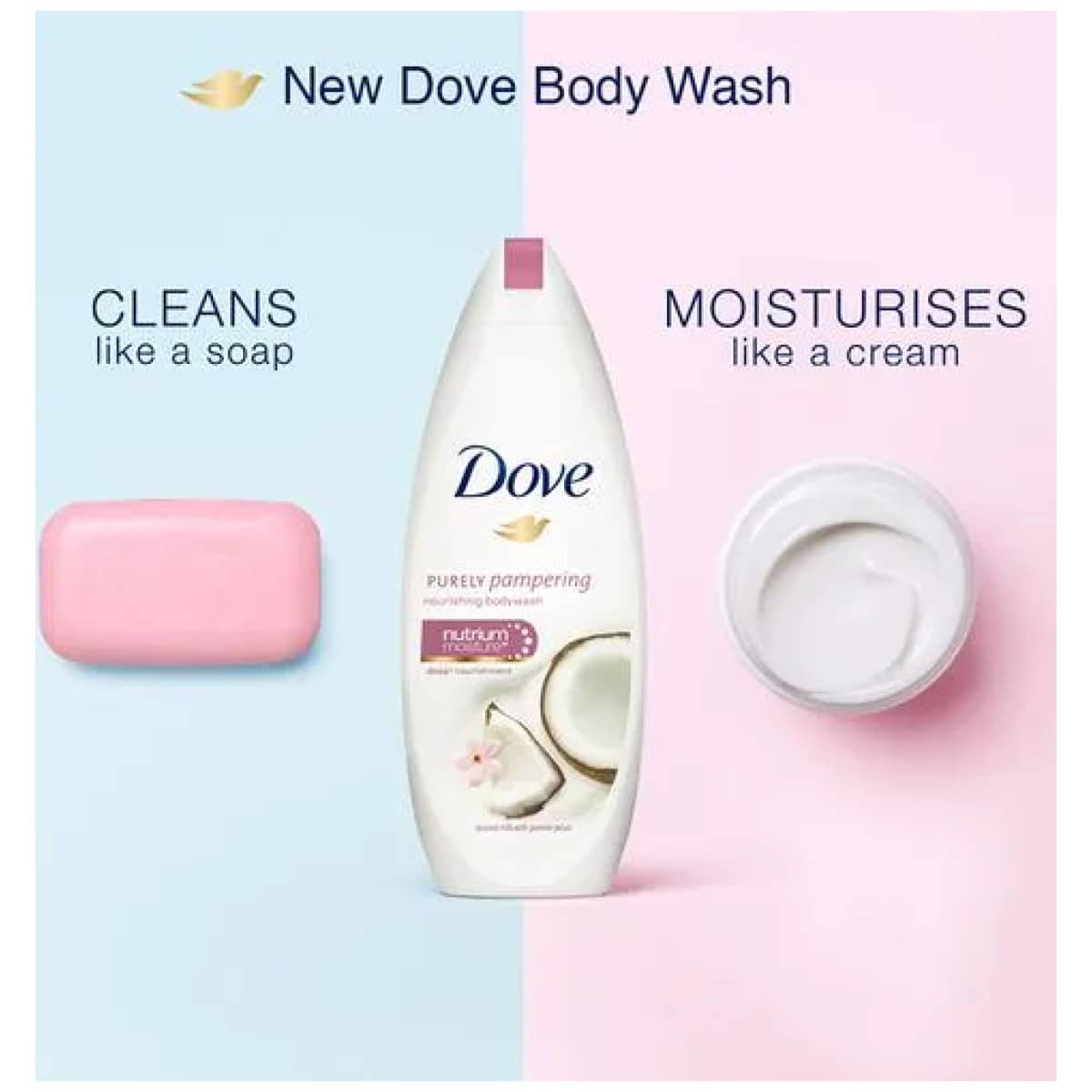 Dove Jasmine Petals & Coconut Milk Body-wash