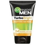 Garnier Men Turbo Bright Brightening Face Wash, 100g
