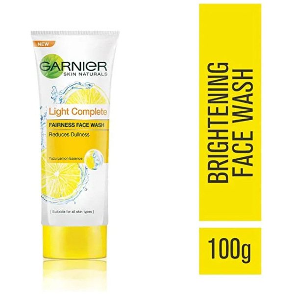 Garnier Skin Naturals Light Complete Facewash 100G