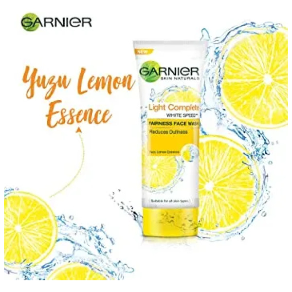 Garnier Skin Naturals Light Complete Facewash 100G