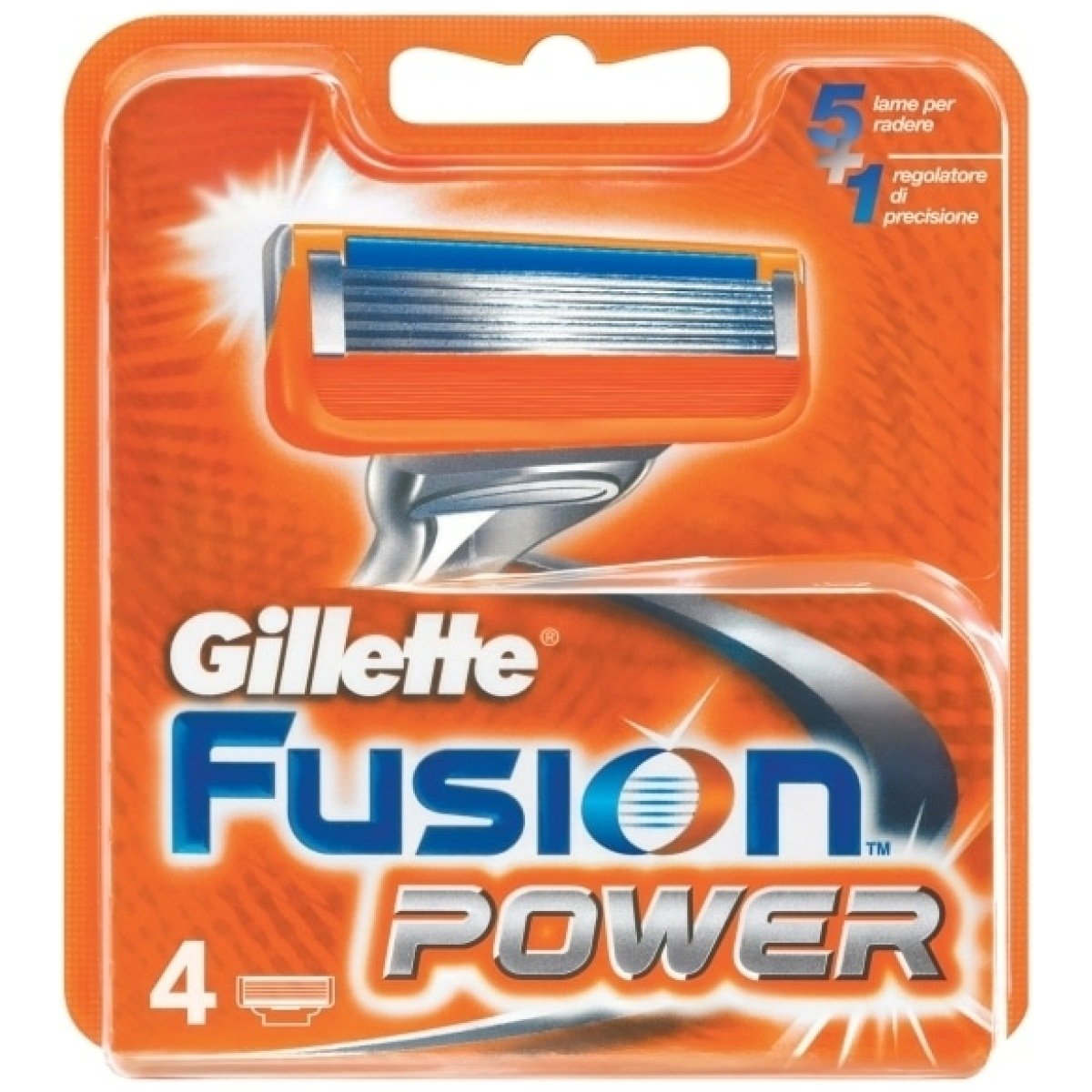 Gillette Fusion Power Blade Razor Set Of 4