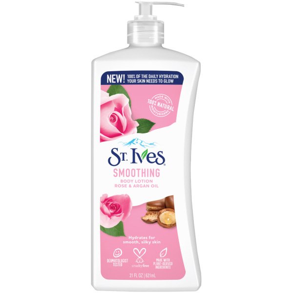 St.Ives Smoothing Rose & Argan Oil Body Lotion 621 Ml