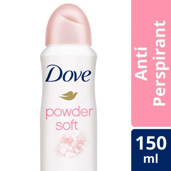 Dove Powder Soft Deodorant Spray For Women 150Ml - Image 2