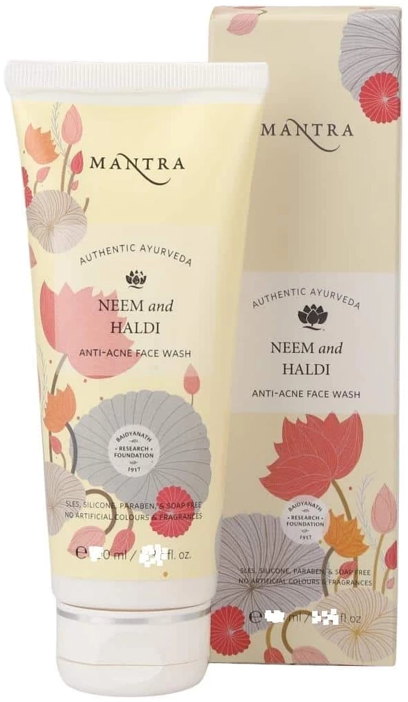 Mantra Herbal Neem And Haldi Anti-Acne Face Wash 50Ml Mantra Herbal Neem And Haldi Anti-Acne Face Wash 50Ml