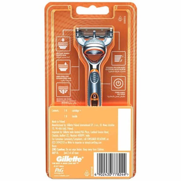 Gillette Fusion Razor 1Pc - Image 2