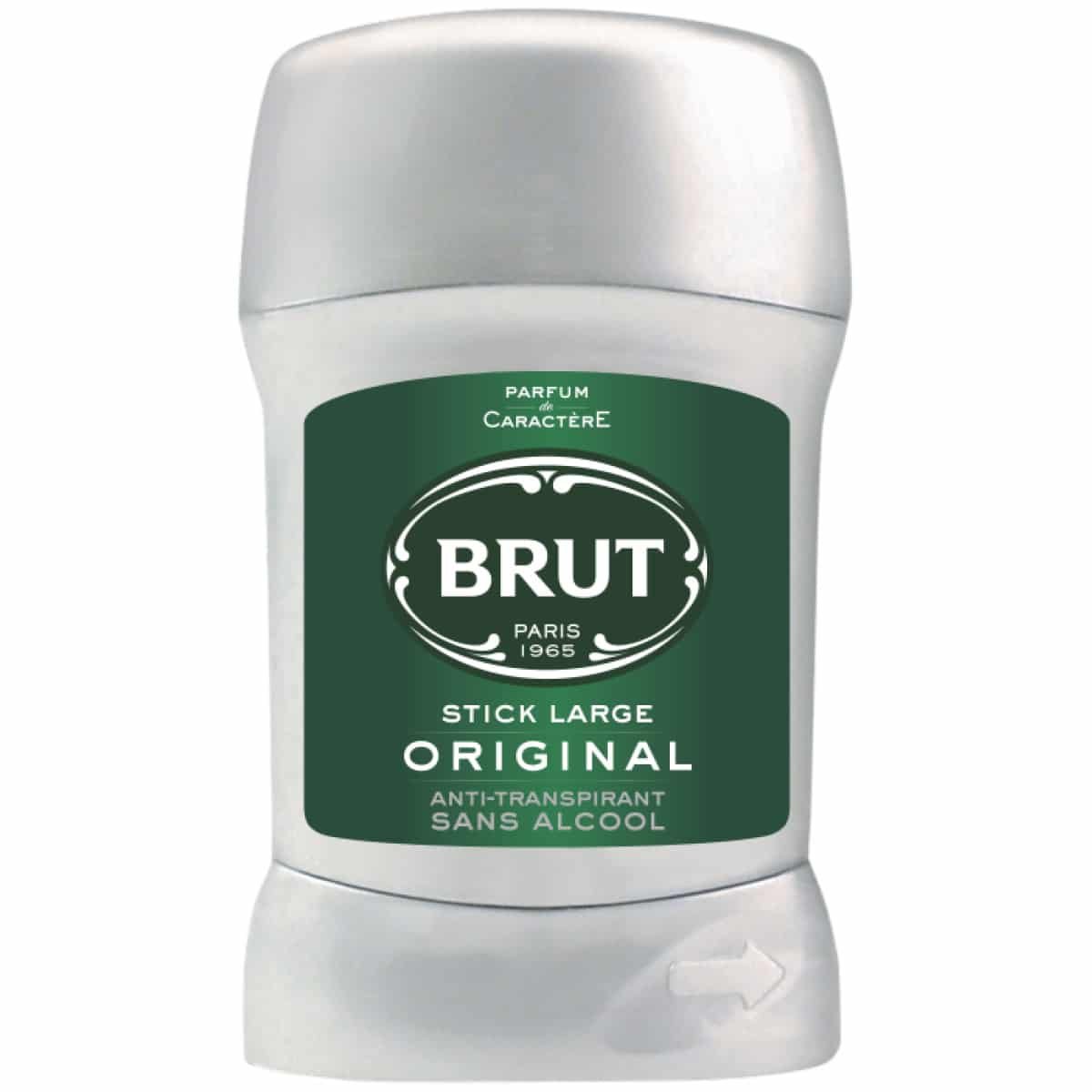 Brut Deodorant Stick Original 48H Protection 63G