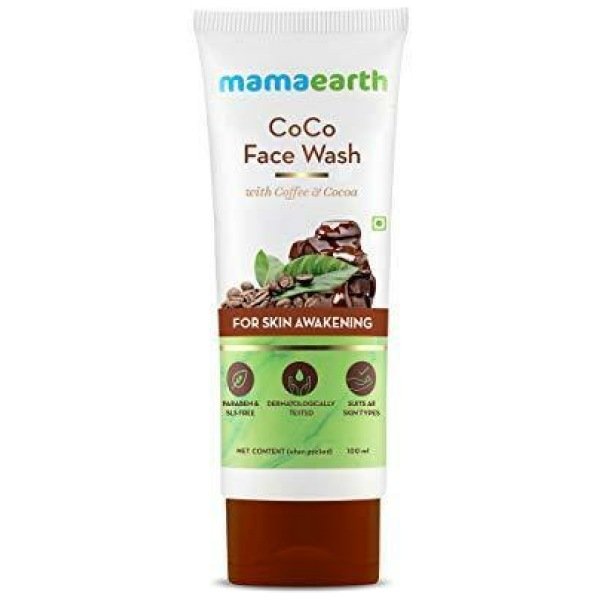 Mama Earth Coco Face Wash With Coffee And Cocoa For Skin Awakening ? 100Ml