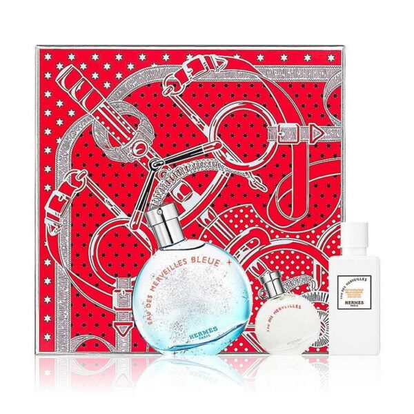 HERMES EAU DES MERVEILLES 50ML EAU DE TOILETTE GIFT SET