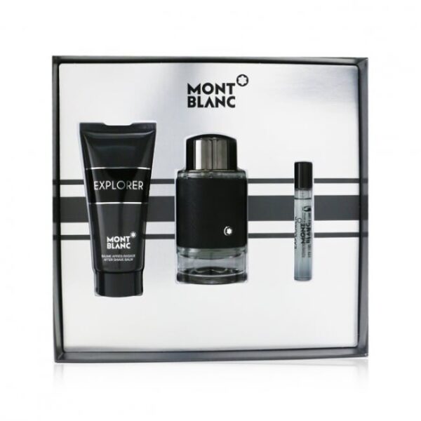 Mont Blanc Explorer Perfume Set For Men Edp 100Ml+ Mini 7.5Ml + After Shave 100Ml - Image 2