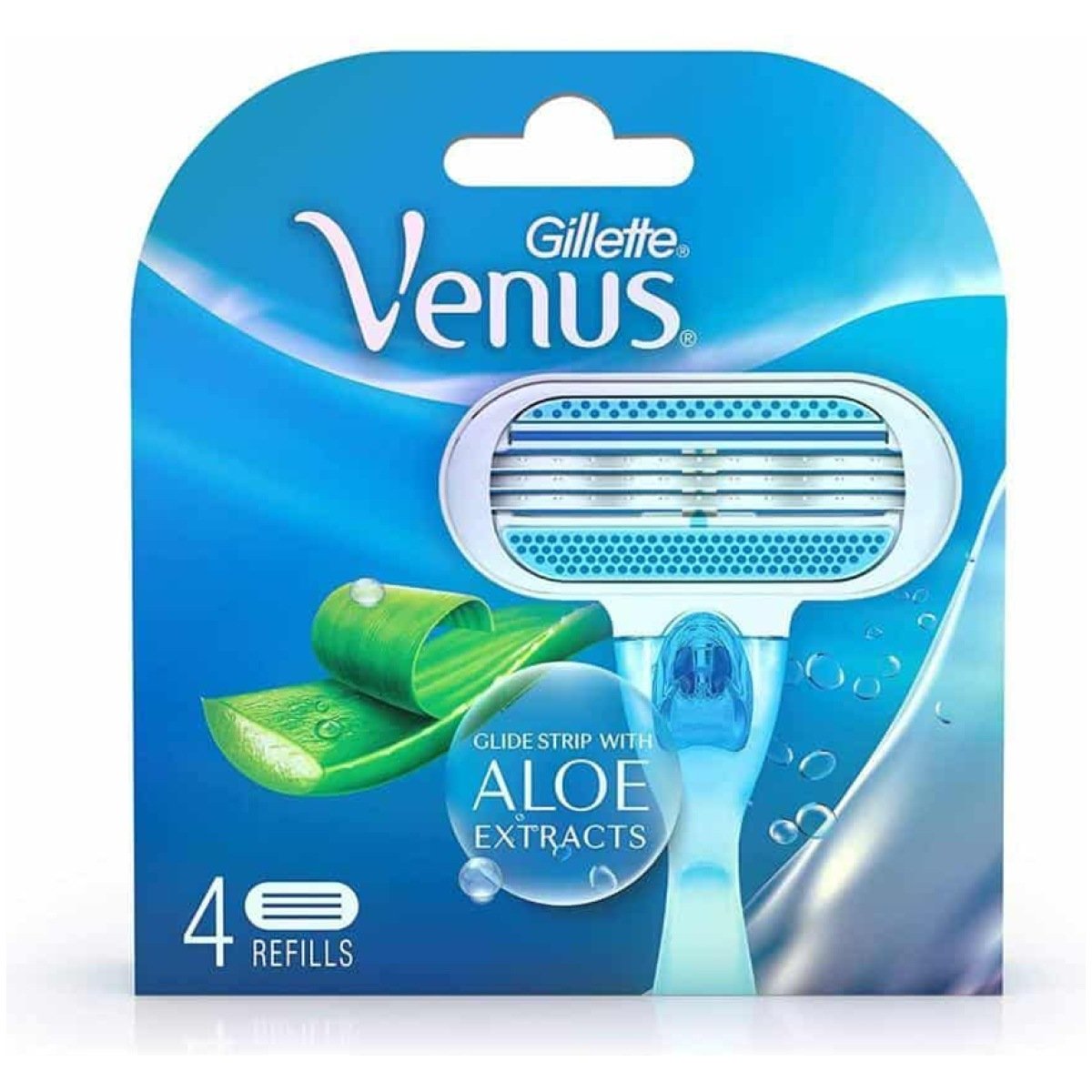 Venus Women Set Of 4 Cartridges With Aloe Extracts