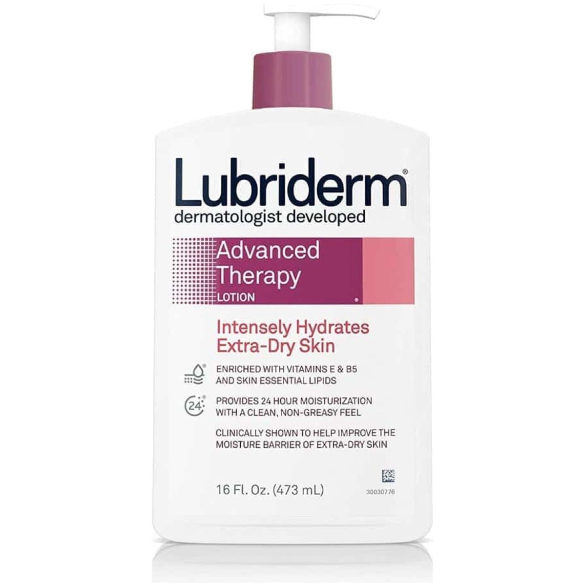 Lubriderm Advanced Therapy Moisturizing Hand And Body Lotion For Extra Dry Skin 473Ml