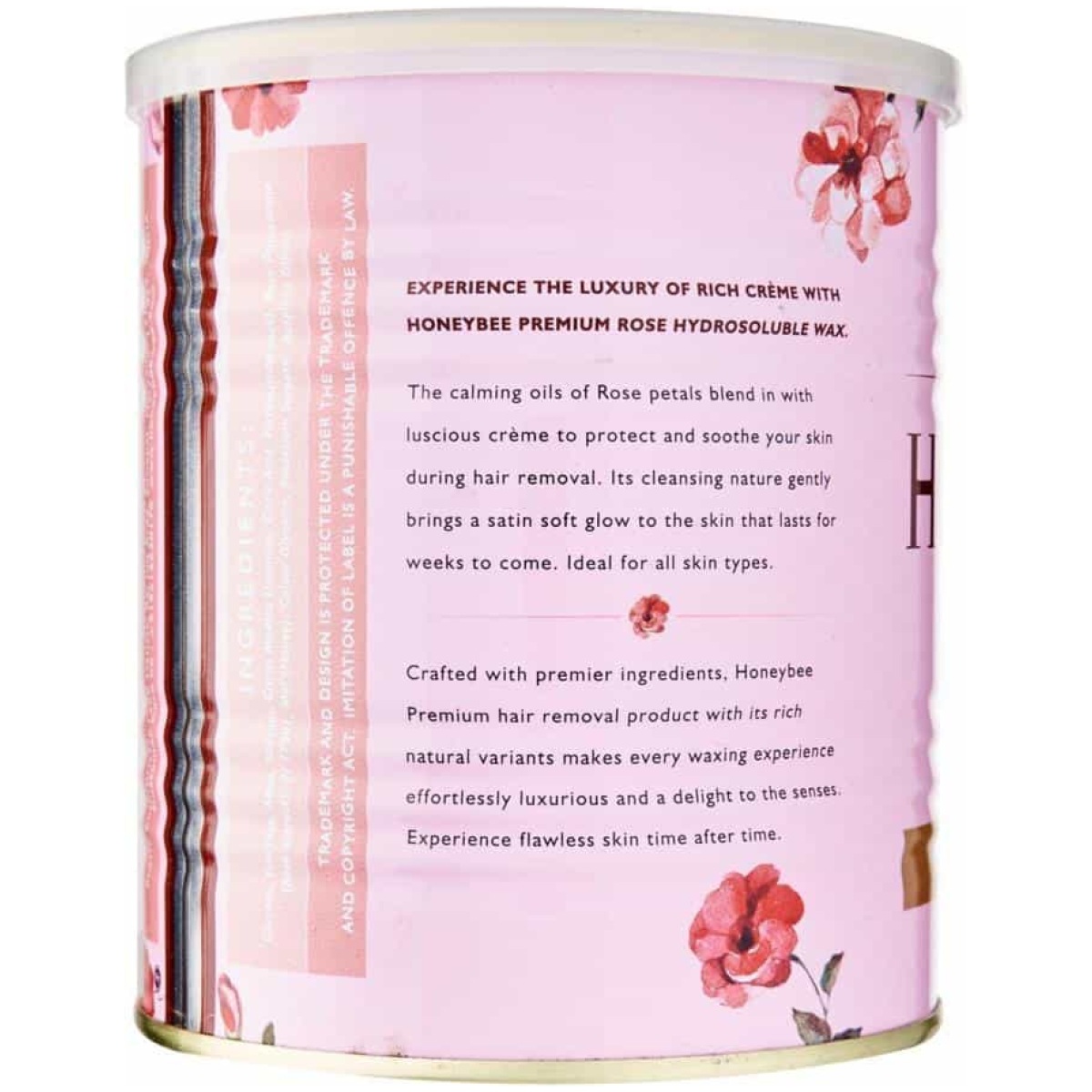 Honeybee Wax Rose Hydrosoluble 800G - Image 2