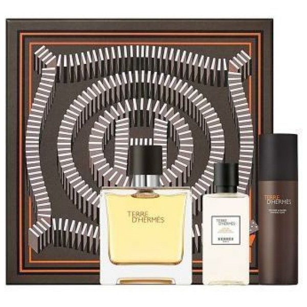Hermes Edp 75Ml + After Shaving Lotion + Shaving Foam Gift Set