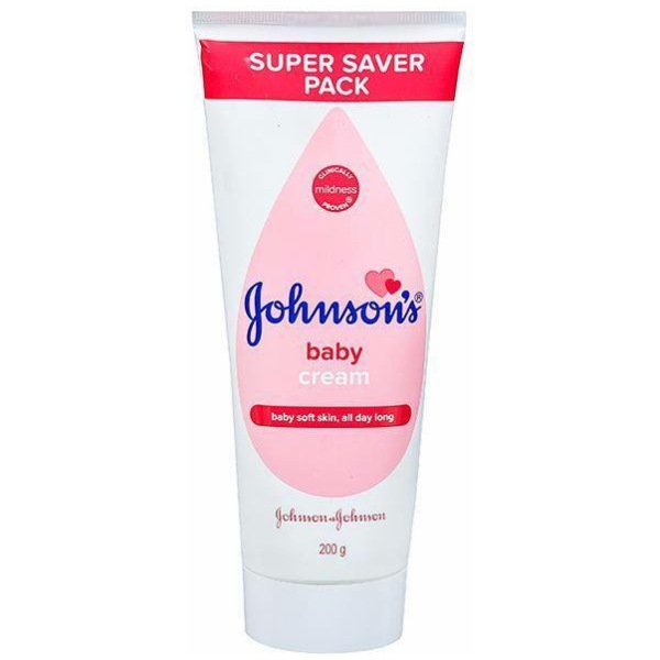 Johnson's Baby Milk+Rice Cream, 200gm