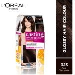 LOreal Paris Casting Creme Gloss Hair Color 323 Dark Chocolate 87.5G+72ml