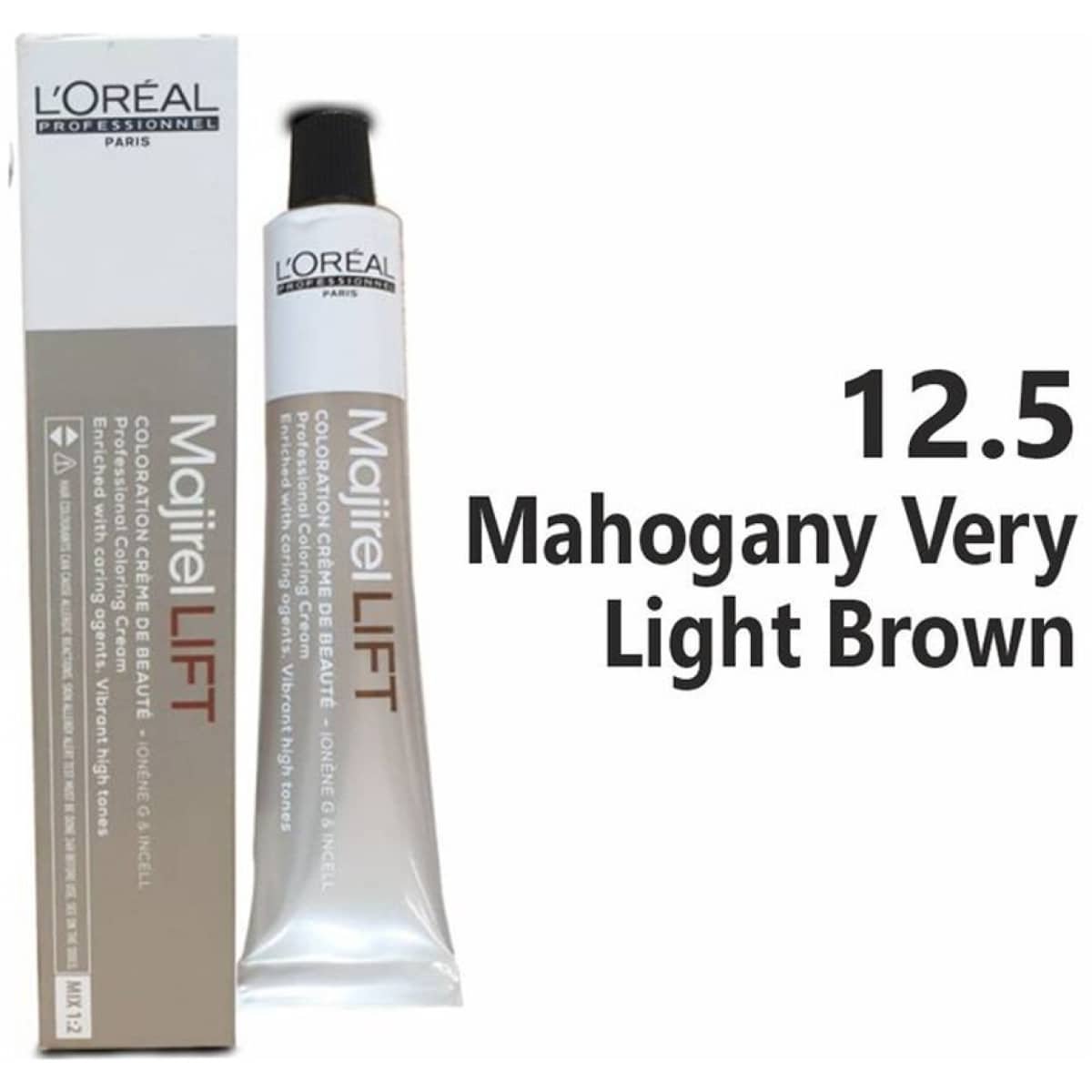 L'Oreal Professionnel Majirel Hair Color 50G 12.5 Mahogany Very Light Brown