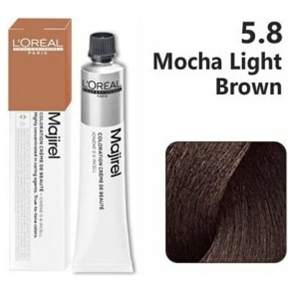 L’Oreal Professionnel Majirel Hair Color Creme 50G 5.8 Mocha Light Brown