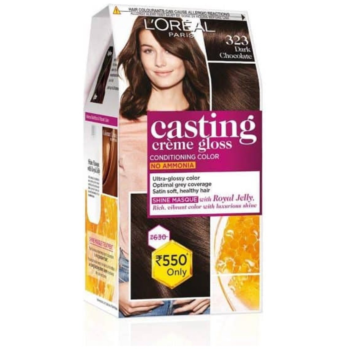 Loreal casting deals creme gloss 500