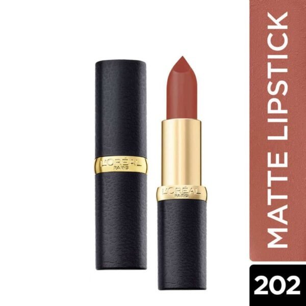 L'Oreal Paris Color Matte Lipstick 202 Maple Mocha 3.7gm