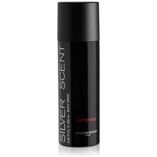 Jaques Bogart Silver Scent Intense Deodorant Body Spray For Men 200 ml