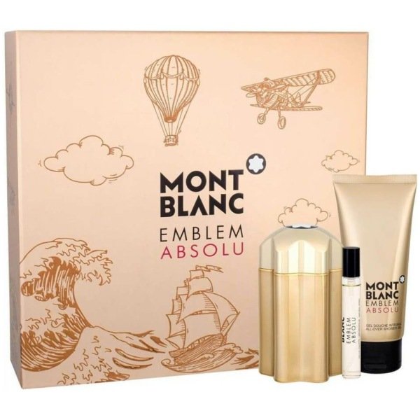 Mont Blanc Emblem Absolu Edt 100Ml + Edt 7.5Ml + Shower Gel 100Ml