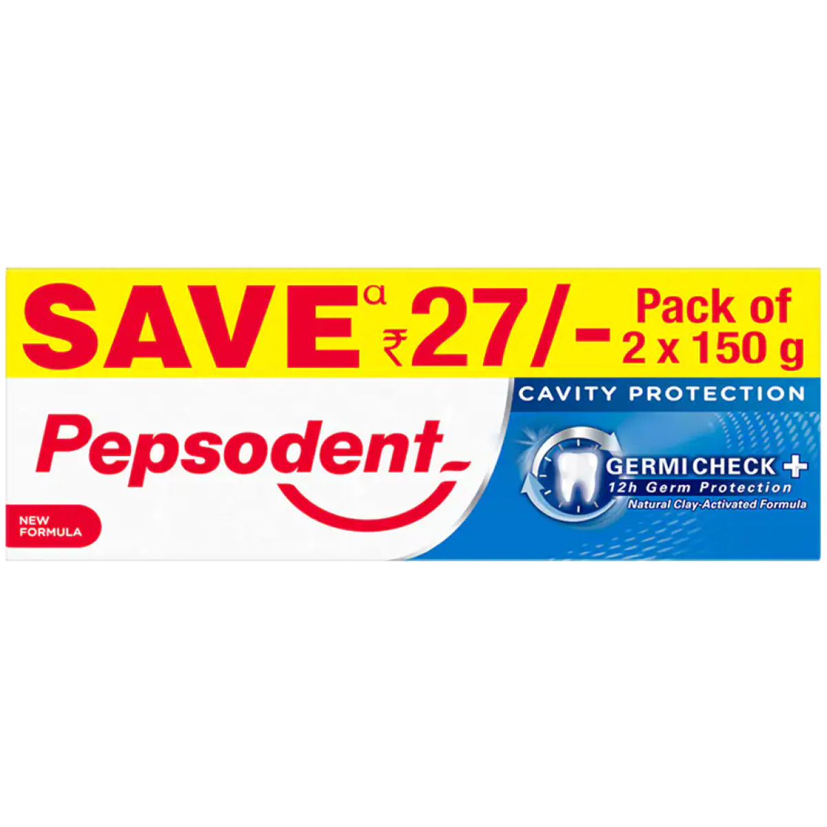 Pepsodent Germicheck Toothpaste Pack Of 2 300Gm - Image 1
