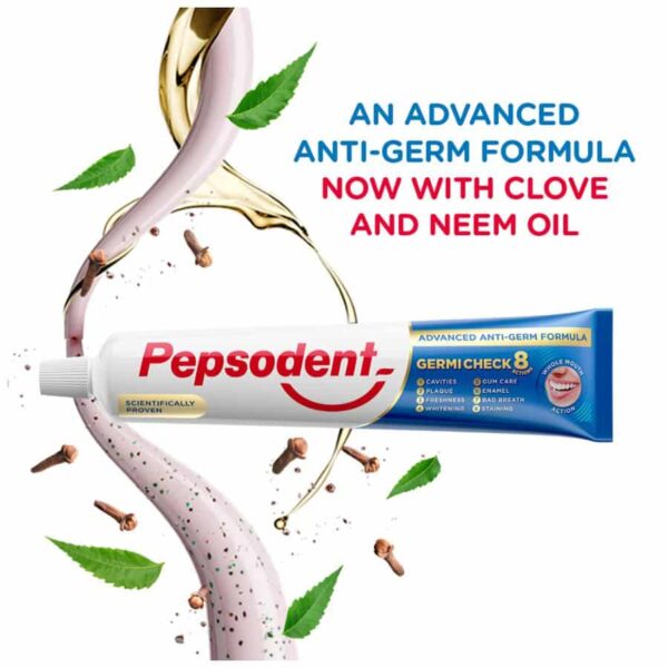 Pepsodent Germicheck Toothpaste Pack Of 2 300Gm - Image 2