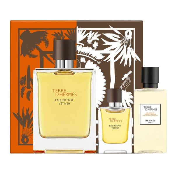 Hermes Terre D Hermes Intense Vetiver Gift Set For Men