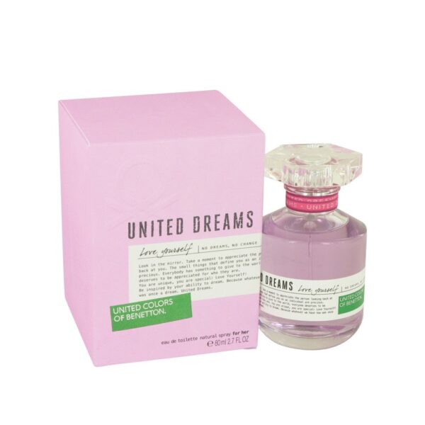 United Colors Of Benetton United Dreams Love Yourself Eau De Toilette For Women 80Ml