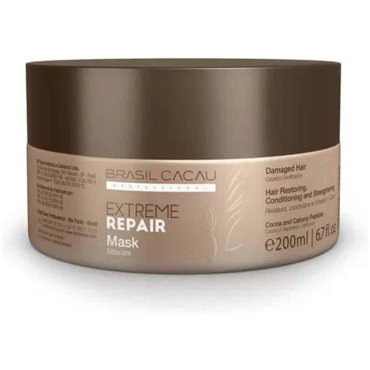 Brasil Cacau Extreme Repair Hair Mask 200Ml