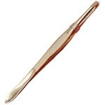 Brother Stainless Steel Hair Tweezer Gold/Silver color