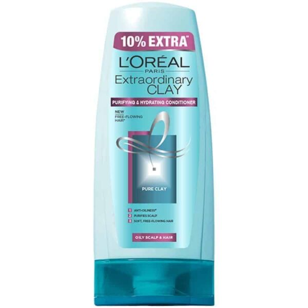 Loreal Paris Extraordinary Clay Conditioner For Oily Scalp & Hair 192.5Ml