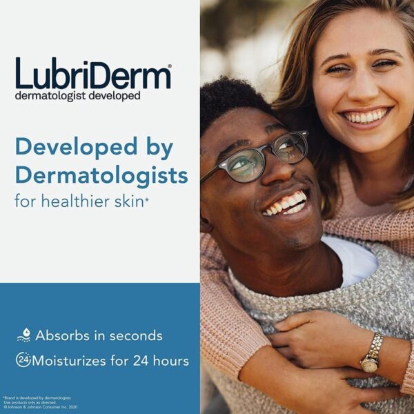 Lubriderm Daily Moisture Lotion Normal To Dry Skin 16 Fl Oz 473Ml - Image 3