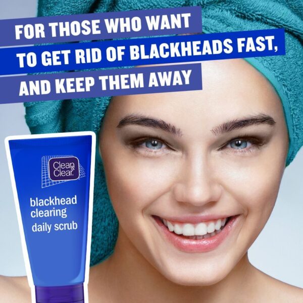 Clean & Clear Blackhead Clearing Daily Scrub 150Ml - Image 2