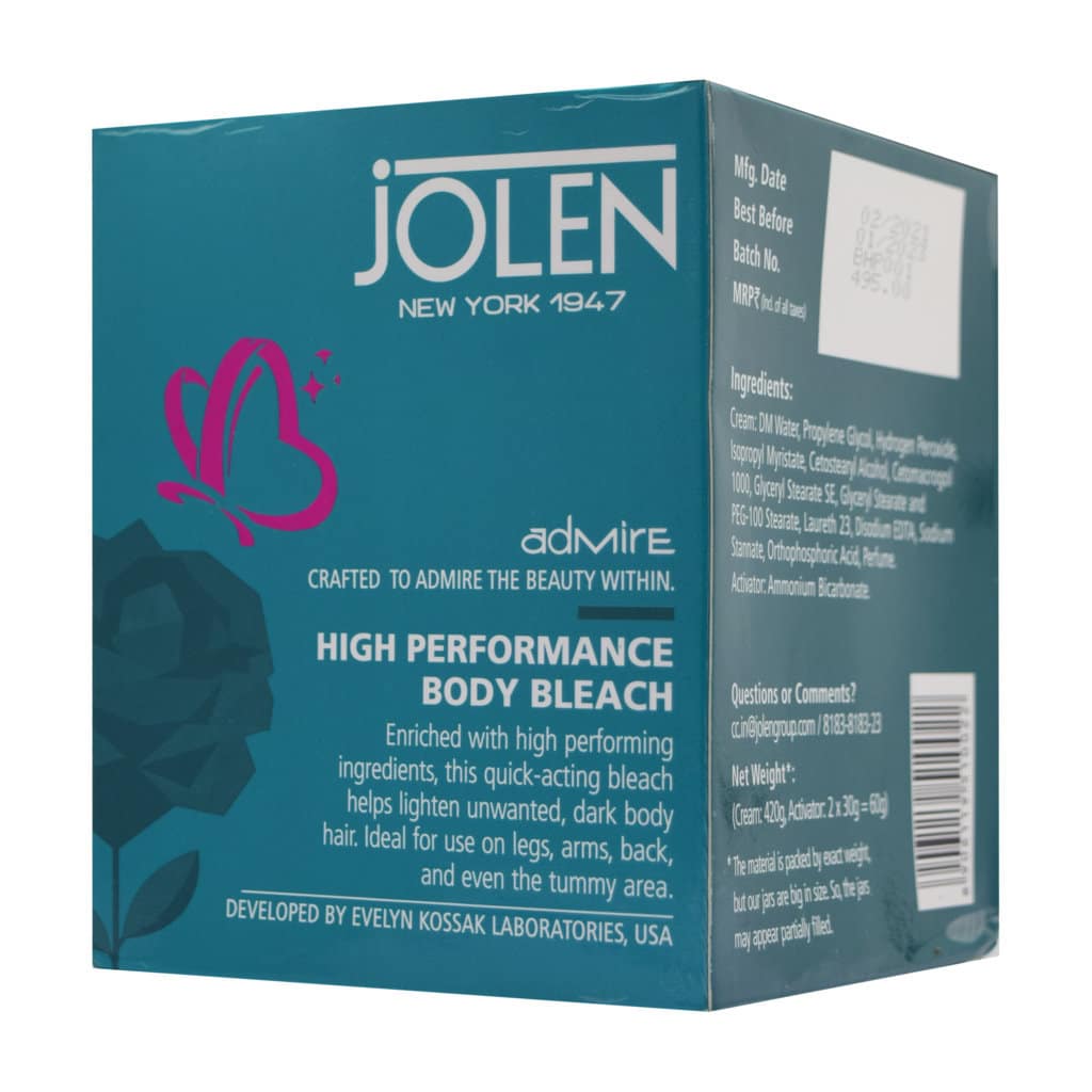 Jolen High Performance Body Bleach Cream 420G +Activator 2 Jolen High Performance Body Bleach Cream 420G +Activator 2
