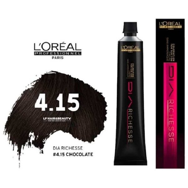 L'Oreal Paris Dia Ammonia Free Hair Color 4.15 Chocolate,60Ml