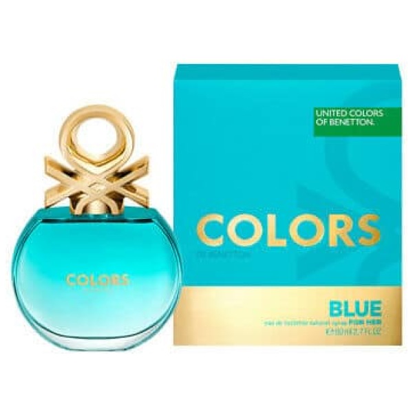 United Colors Of Benetton Colors De Benetton Woman Blue Eau De Toilette For Women 80Ml