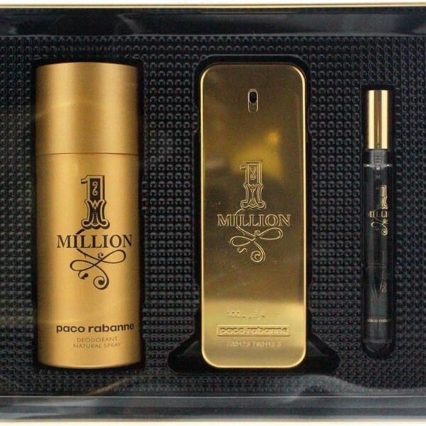 Paco Rabanne 1 One Million Gift For Men 100Ml,10Ml Edt Spray + 150Ml Deo Spray - Image 2