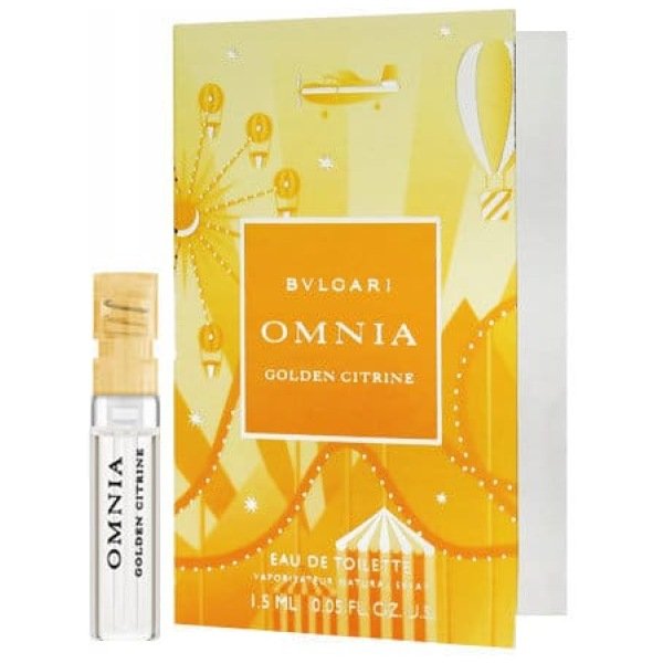 Bvlgari Omnia Golden Citrine Pocket Perfume For Women EDT 1.5ml