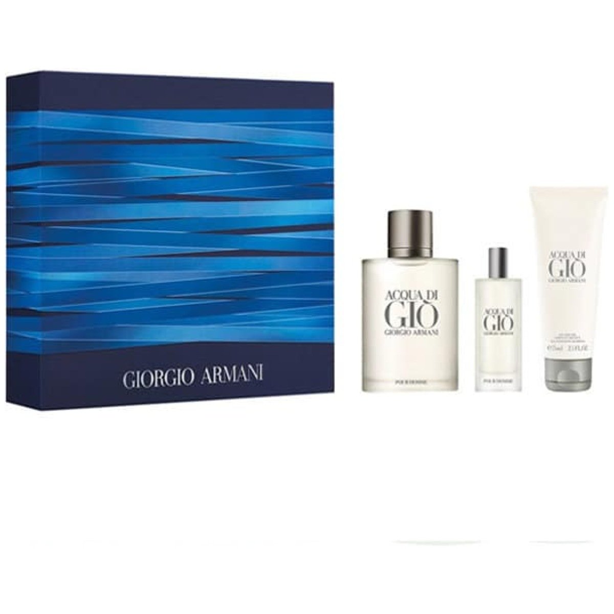 Giorgio Armani Acqua Di Gio EDT Gift Set For Him 100 ml Spray+75 ml