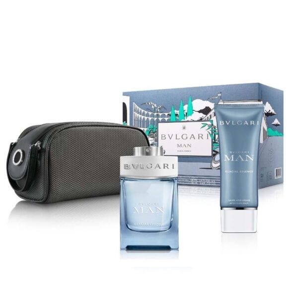 Bvlgari Man Glacial Essence Gift Set (EDP 100ml + Aftershave Balm 100ml)