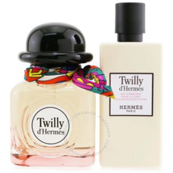 Hermes Twilly D'Hermes Gift Set For Women (EDP Perfume 85 ml+Moisturizing Body Lotion 80 ml)