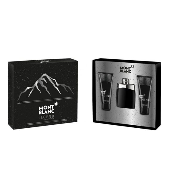 Mont Blanc Legend Gift For Men Edt 100Ml+A/F Shave 100Ml+ Shower Gel 100Ml - Image 2