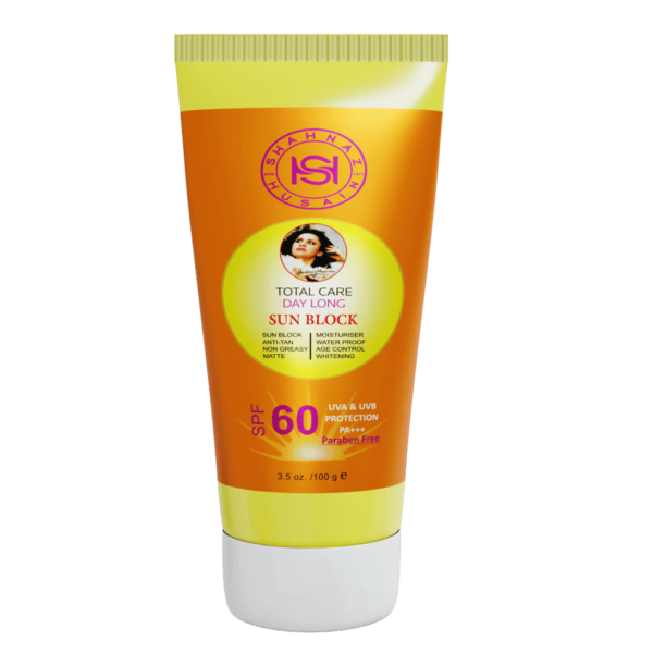 Shahnaz Husain Total Care Day Long Sun Block Spf-60 100Gm