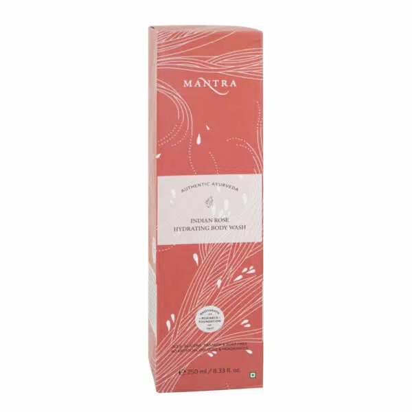 Mantra Indian Rose Hydrating Body Wash 250ml